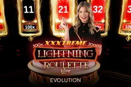 Игра XXXTreme Lightning Roulette в каталоге Olimp